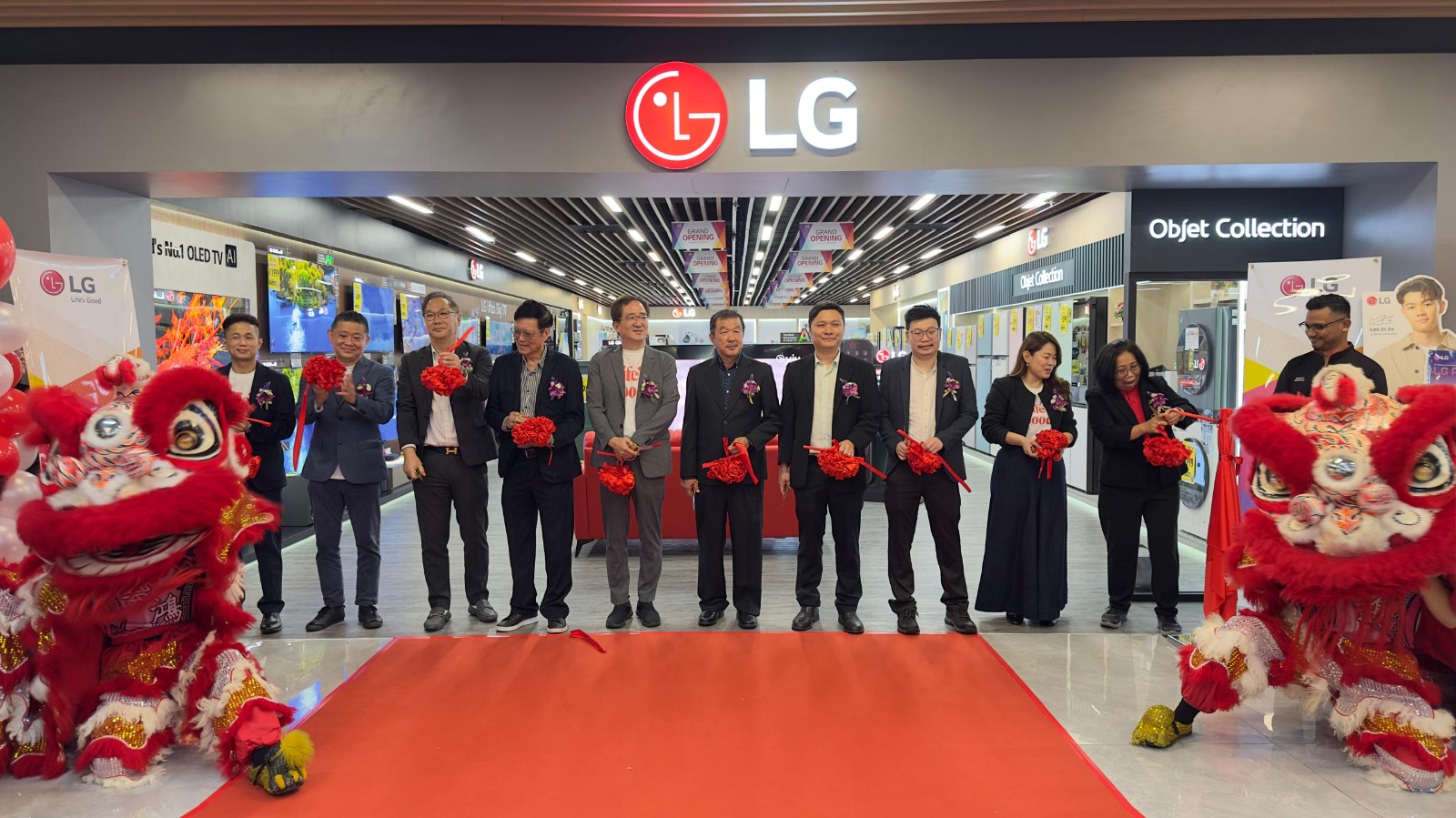 柔佛柏兰宜广场Lionmas捎喜讯 迎LG电子旗舰店入驻